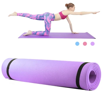 

6mm Thick EVA Foam Yoga Mat Non Slip Yoga Pilates Exercise Fitness Mat 68 X 24 Inch For Home Gym Fitness Workout Equipment
