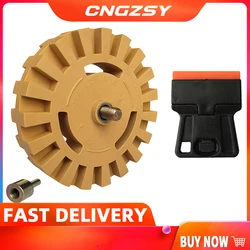 Grattoir en céramique pour le nettoyage du four, des vitres, des roues en caoutchouc, gommes pour voiture, autocollants, peinture adhésive, nettoyeur de colle E22 + E19 