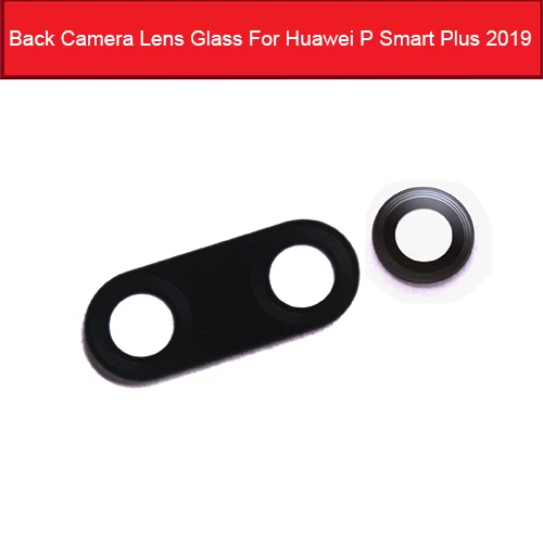 Задний объектив задней камеры для huawei P Smart Plus стеклянный объектив камеры с клейкой наклейкой запасные части
