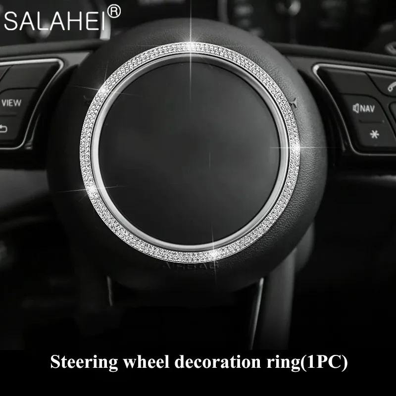 Carbon Fiber Lenkrad Aufkleber Dekoration Abdeckung Trim Für Audi A1 A3 A4  A5 A6 A7 Q3 Q5 Auto Styling Innen Zubehör Von 7,59 €
