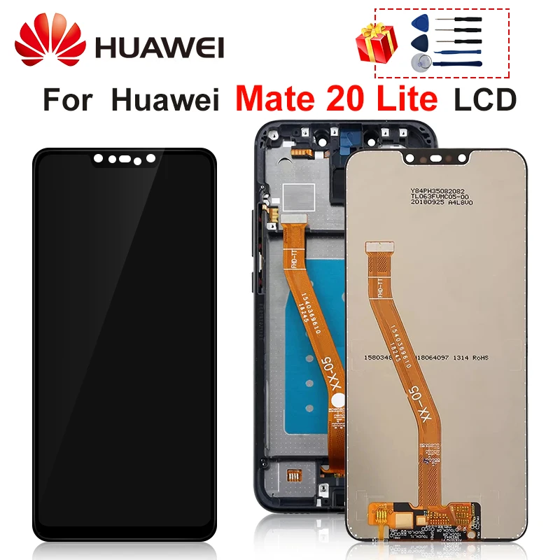 ЖК дисплей 6 3 дюйма для Huawei Mate 20 Lite сенсорный экран дигитайзер запасные части с