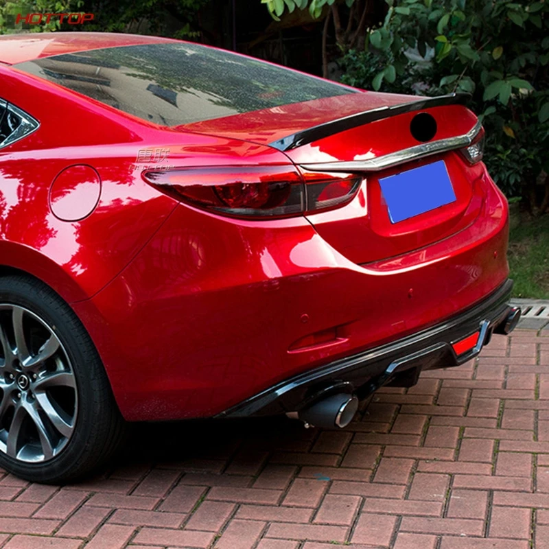 Carbon Fibre Car Exhaust Muffler Tip For Mazda 3 Atenza Axela Damio CX