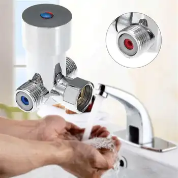 

G1/2 Hot Cold Water Mixing Valve Thermostatic Valver Adjustable Temperature Mixing Valve for Touchless Sensor Water Faucet Tap