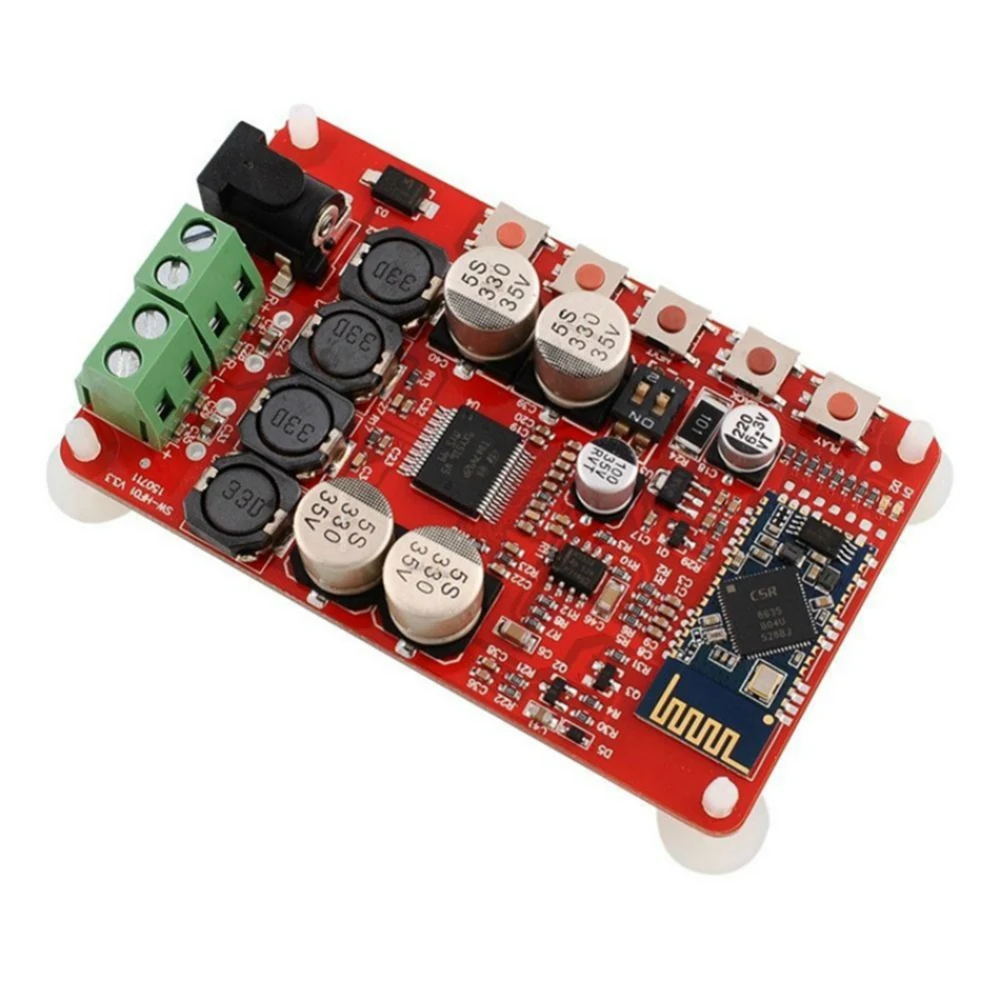 1 шт. TDA7492P 25 Вт+ 25 Вт Bluetooth 4,0 беспроводной цифровой аудио приемник плата усилителя