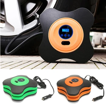 

12V 40psi Portable Tire Pump Air Compressor Car Air Pump Digital Travel Emergency Inflating Display Tire Pressure Inflator Tool