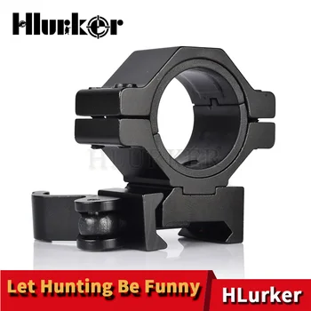 

Hlurker QD 25.4mm 30mm Scope Ring Mount Rifle Scopes Flashlight Mounts For AR15 M4 M6 Airsoft Riflescope Accessories