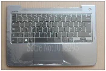 

For Samsung NP530U3C NP530U3B NP535U3C 530U3B 530U3C NP540U3 NP532U3C NP532U3A Belgian BE keyboard Silver palmrest cover