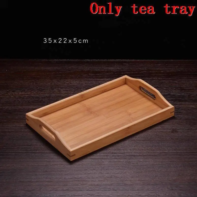 Para Servir Juego Puer Dienblad Te Chino Serviertablett набор Pla чай u De сервис бамбуковый Gongfu сервировка кунг-фу китайский чайный поднос - Цвет: Number 27