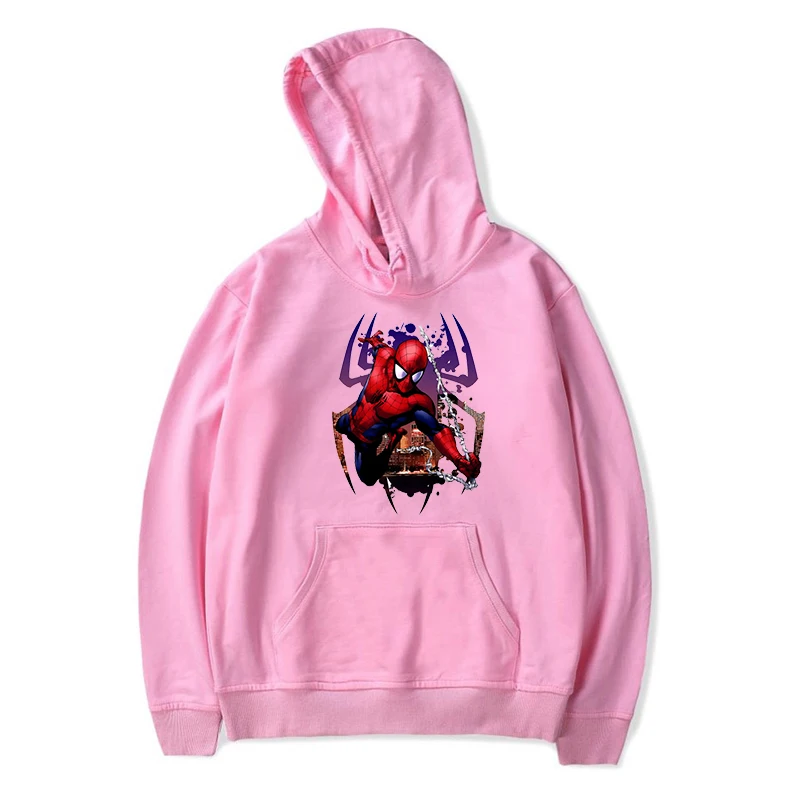 Hoodies 7 Толстовки с капюшоном для мальчиков и девочек с принтом Супергероя человека-паука; осенне-зимнее теплое пальто для девочек; Детский свитер; пуловер для малышей - Цвет: Hoodies 7