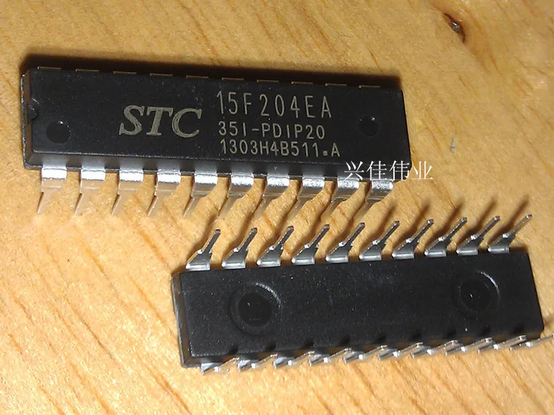 20 шт./лот STC15F204EA-35I-PDIP20