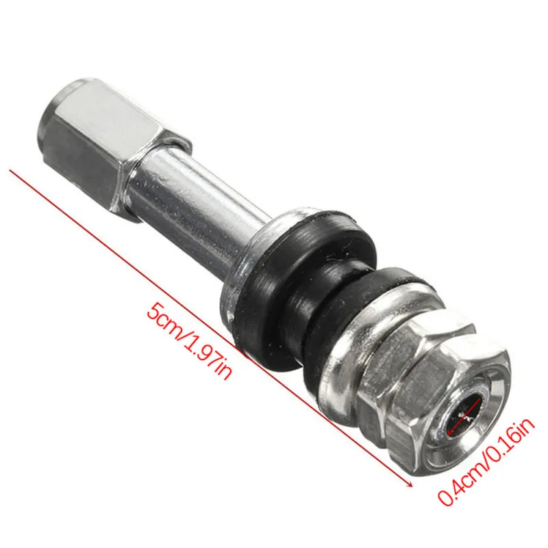 4pcs Car Tire Valve TR48E Bolt-in Car Tubeless Wheel Tire Valve Stem Dust Cap Cover vehicle Stainless Steel Metal Straight Mouth tire valve caps,tire valve cap,tire stem cover,tire valve stems,motorcycle tire valve
