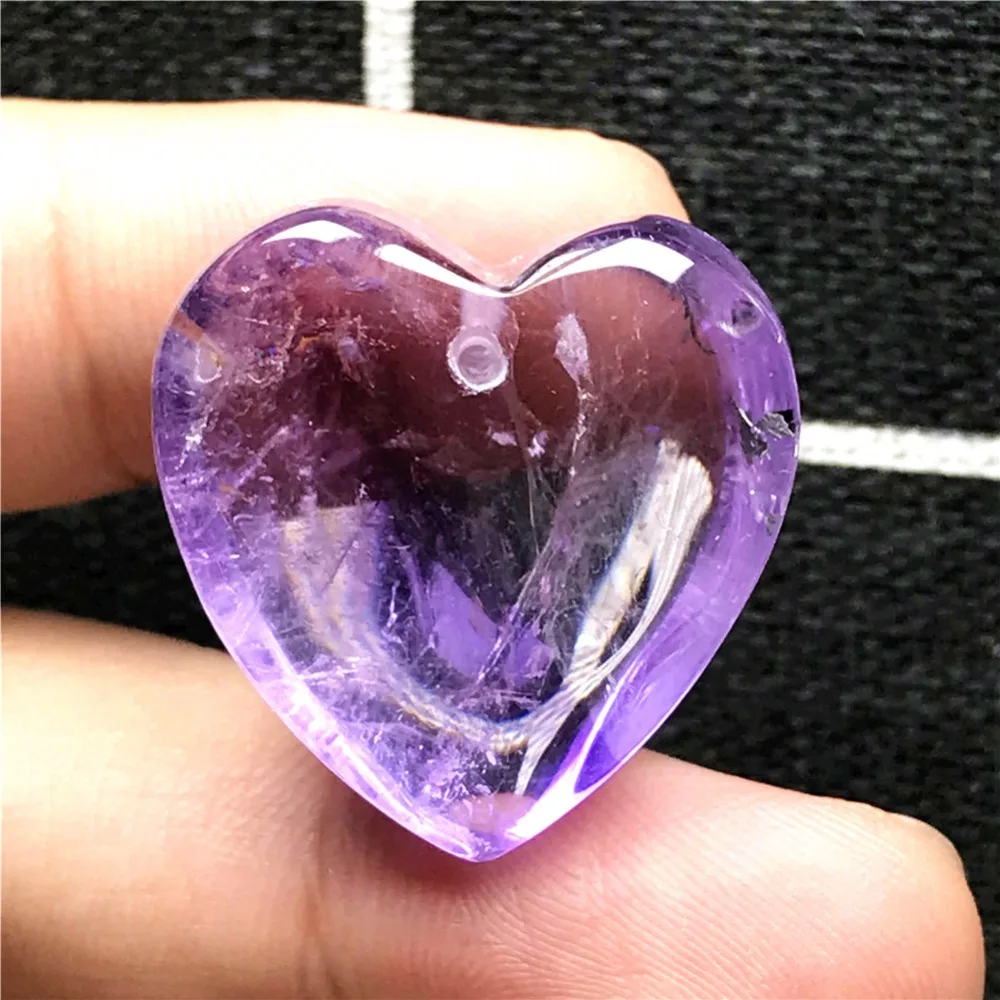 Heart Amethyst Pendant (48)