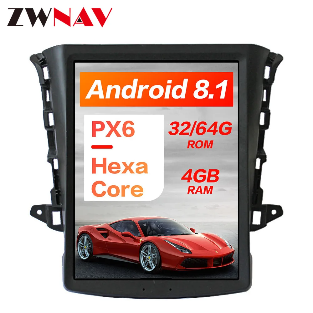 Discount Tesla style Android 9.0 Car GPS Navigation car No DVD Player For Changan EADO 2016 2017 AutoStereo radio tape recorder head unit 5