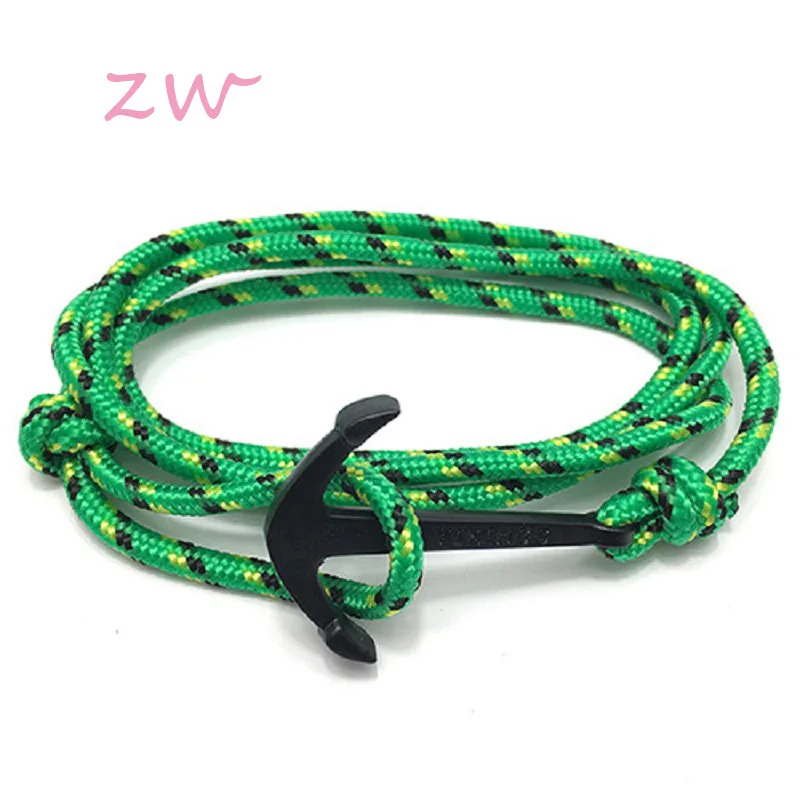 

Vikings Black Anchor Bracelets Simple Handmade Multilayer Bangle Fashion Jewelry For Men And Women Pulsera Ancla Hombre 3C0314