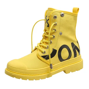 

Women's shoes Europe station autumn new short boots women's fashion two wear color Martin boots locomotive women's single boots