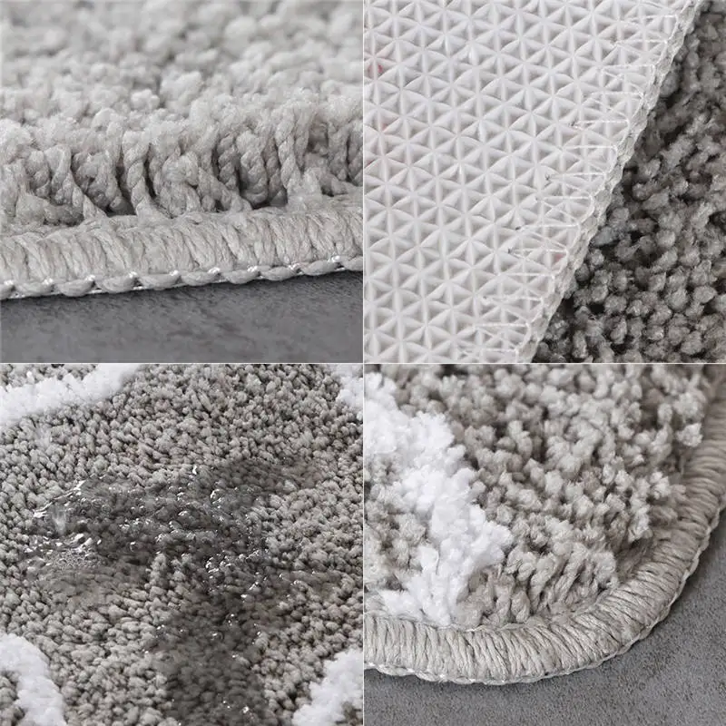 45x120 см Carvapet микрофибра Марокканская трельяж нескользящий мягкий кухонный коврик для ванной коврик для двери набор ковров для ванной комнаты