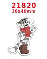 PR21820 30 шт/Плоская задняя сторона полимерные персонажи diy украшения ремесла аксессуары DIY материалы ручной работы PR21275 - Цвет: PR21820
