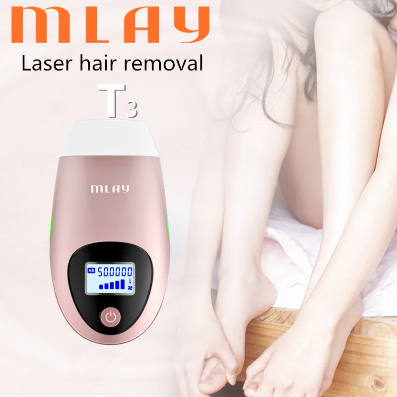 

Mlay T3 laser Hair Removal armpit Depilador a Laser Epilator Face Body Hair Remover Device Bikini Trimmer Epilator for Women