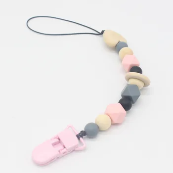 

Silicone Baby Pacifier Clips Funny Pacifier Chain For Infant Feeding Teething Chew Toy Dummy Clip Attache Tetine Pacifier Holder