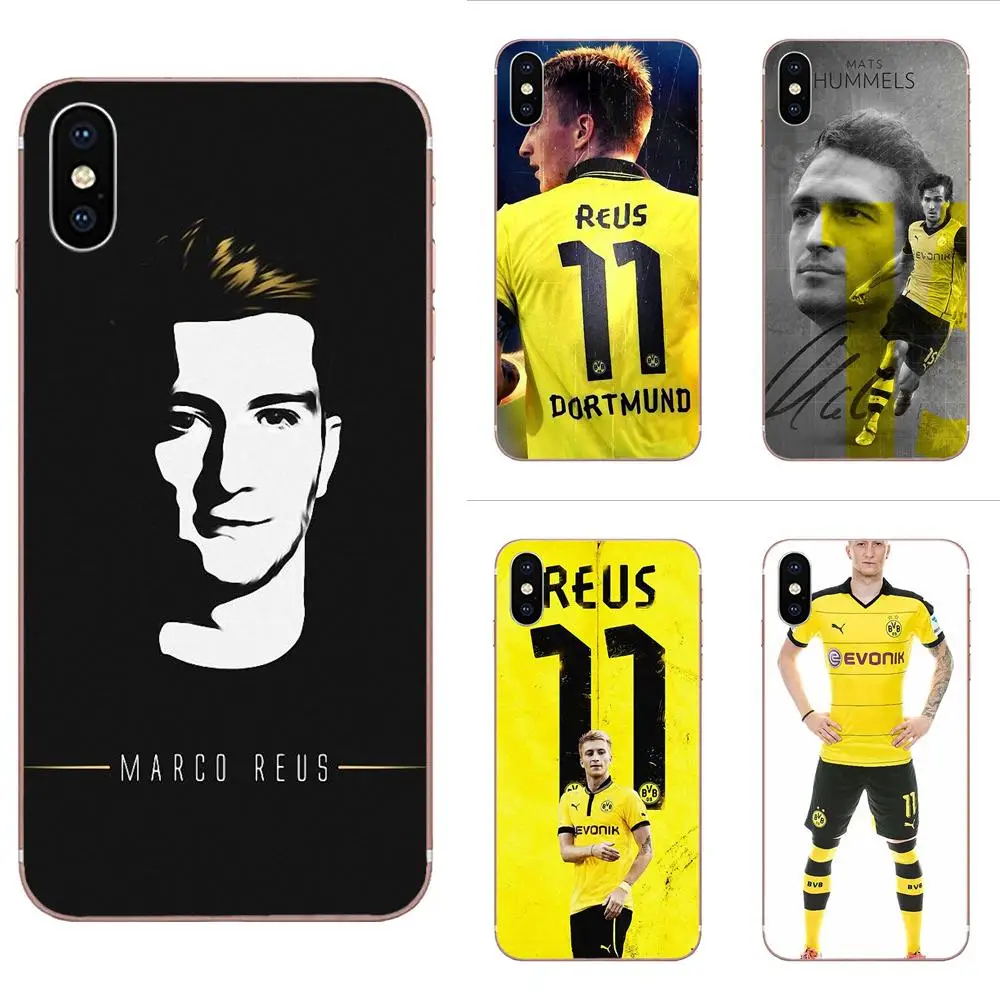 

Silicone Transparent Cover Cases For Huawei Honor Mate 7 7A 8 9 10 20 V8 V9 V10 G Lite Play Mini Pro P Smart Marco Reus Dortmund