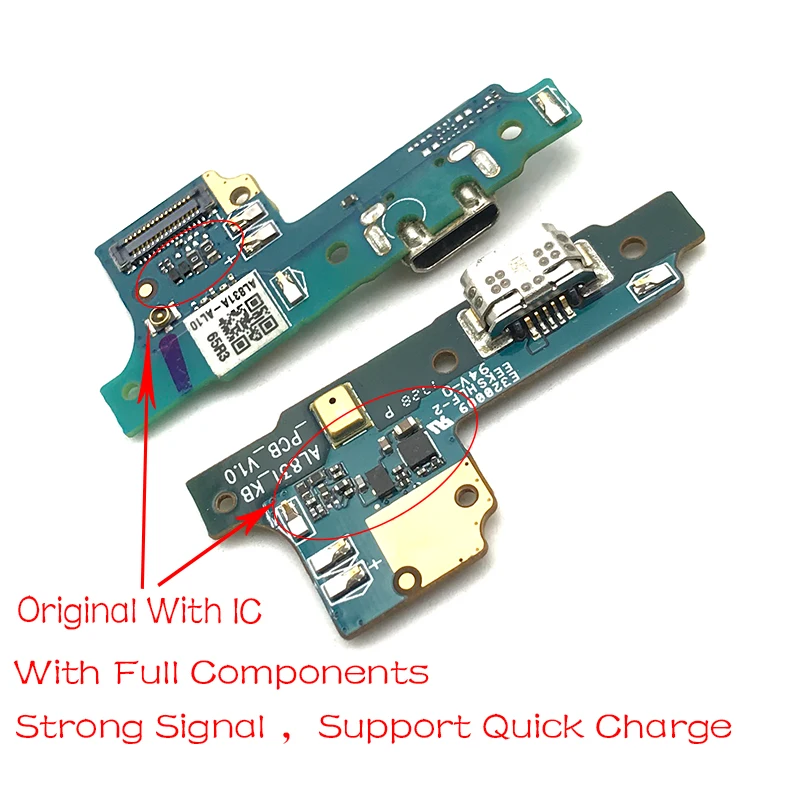 Для huawei Y6 док-станция разъем Micro USB зарядное устройство зарядный порт микрофон с гибким кабелем плата