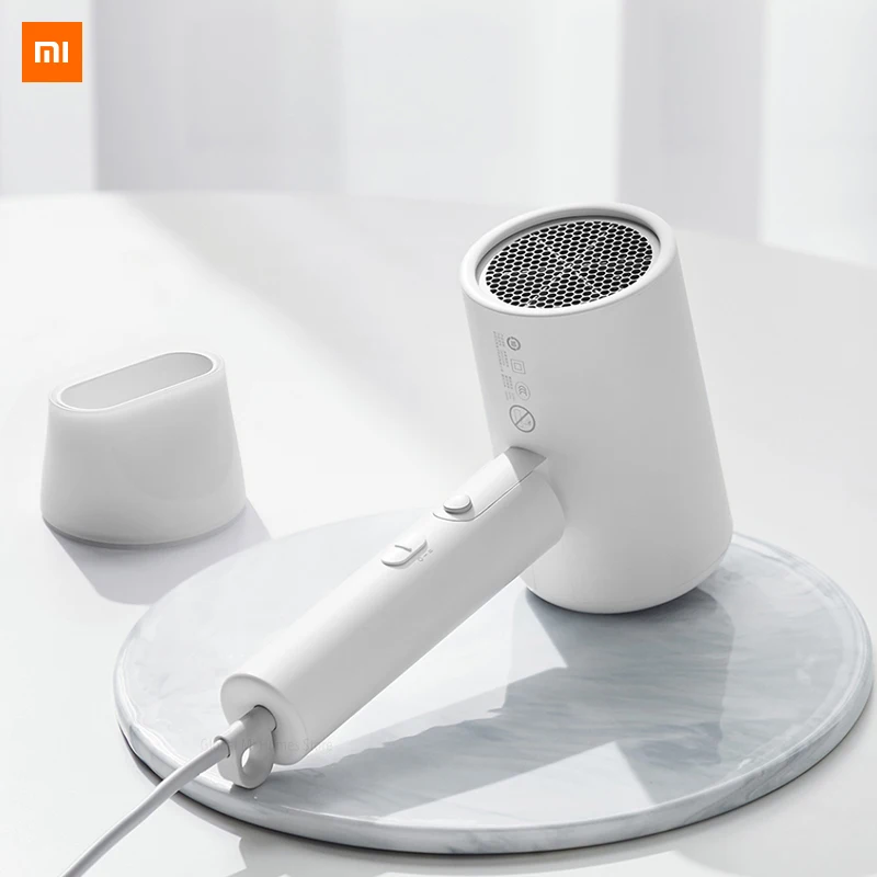 Xiaomi Mijia отрицательных ионов Портативный складной фен не наносит вреда десяти миллионов Отрицательных Ионов Салон класса