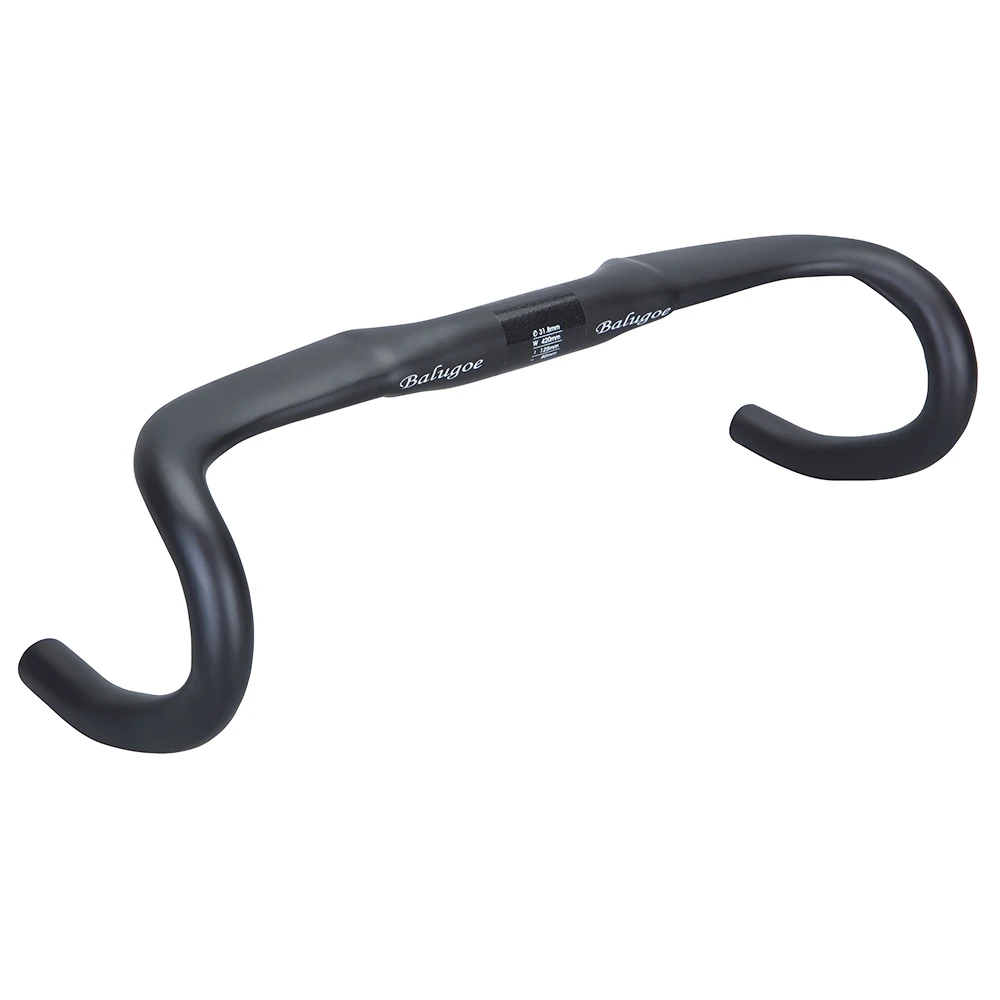 BALUGOE Carbon Bike Handlebar Road Bike Handlebar Cycling Handle bar
