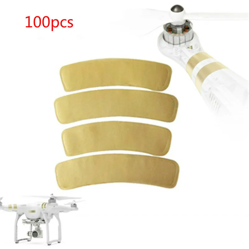 

100pcs Phantom 3 Accessory Golden Decal Arm Sticker for DJI Phantom 1/2/3 Universal Housing Sticker Phantom 3 Decal