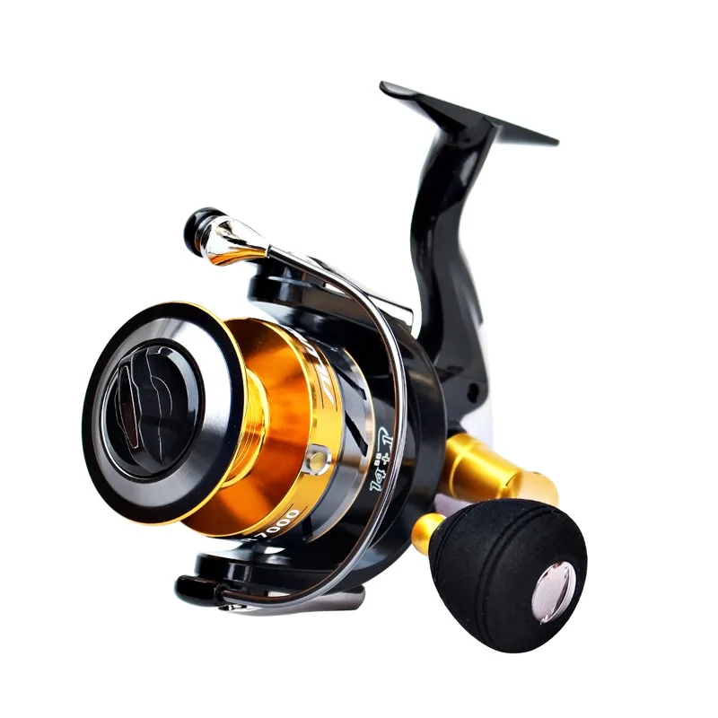  Spinning Fishing Reel peche 14BB + 1 Bearing Balls 1000-7000 Series Spinning Reel Boat Rock Fishing