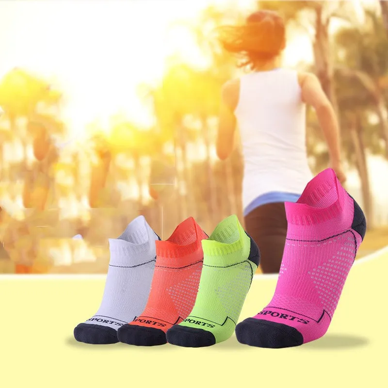 

Thick Towel Bottom Spring And Summer Sports Socks Breathable Sweat-Absorbent Deodorant Non-Slip Running Boat Socks