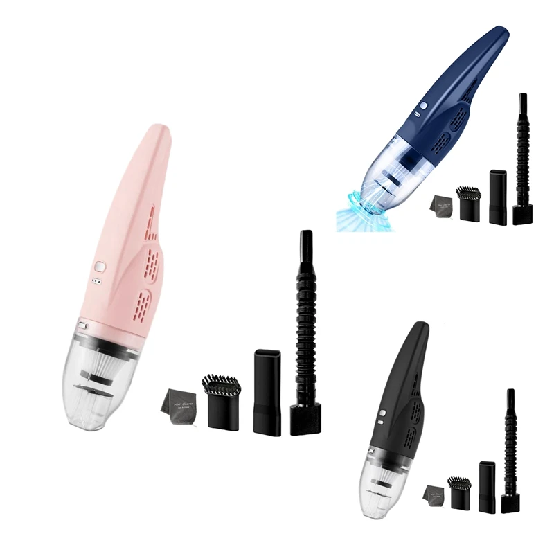 US $26.05 Handheld Vacuum Cleaner CordlessPortable Car Hand Vacuum Small Strong Dust Suction For Home Pet Hair Carpet Clean