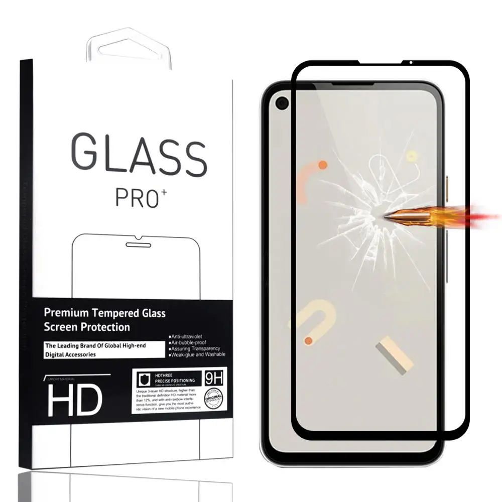 3D полное покрытие экрана протектор для Google Pixel 4A закаленное стекло Motorola One Vision