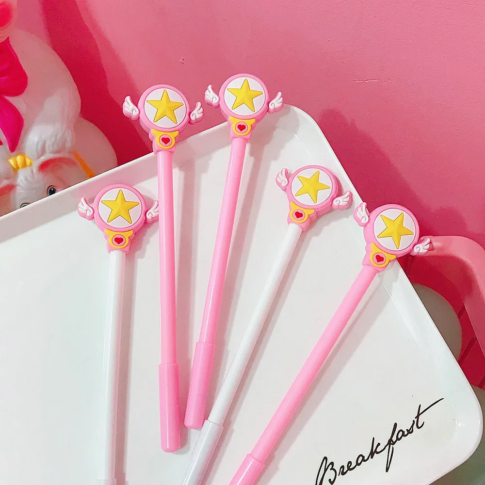 4X карта Captor Sakura аниме экшн напечатанный рисунок пластиковая волшебная палочка