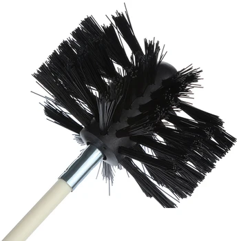 

Round Flexible Rod Flue Fire Chimney Cleaner Kit Household Electric Rotating Drill Brush Hand Tools Dryer Duct