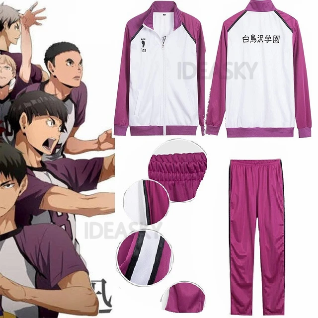Haikyuu Season 3 Cosplay Jersey Shiratorizawa Academy Uniforms Wakatoshi  Ushijima Eita Semi Satori Tendo Sportwear Costume Sets - AliExpress