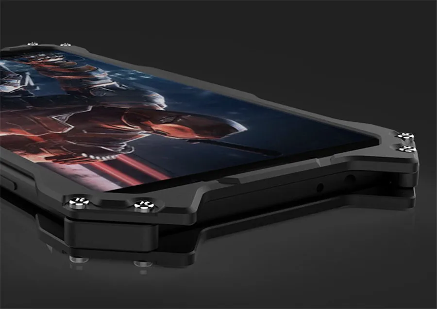 Чехол для huawei mate 10 Lite 20 Lite Бэтмен роскошный Doom сверхмощный бронированный металлический алюминиевый чехол s для Honor 8x Play 9 20i