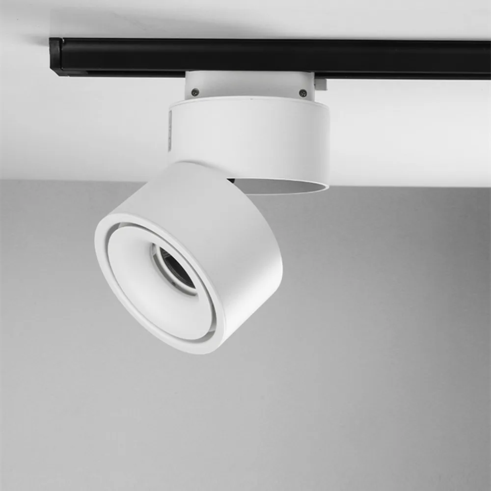 

Led Track Light Dimmable Rail Light COB Chip High Brightness Led Rail Angle Adjustable Lighting Light For Home Clothes Store