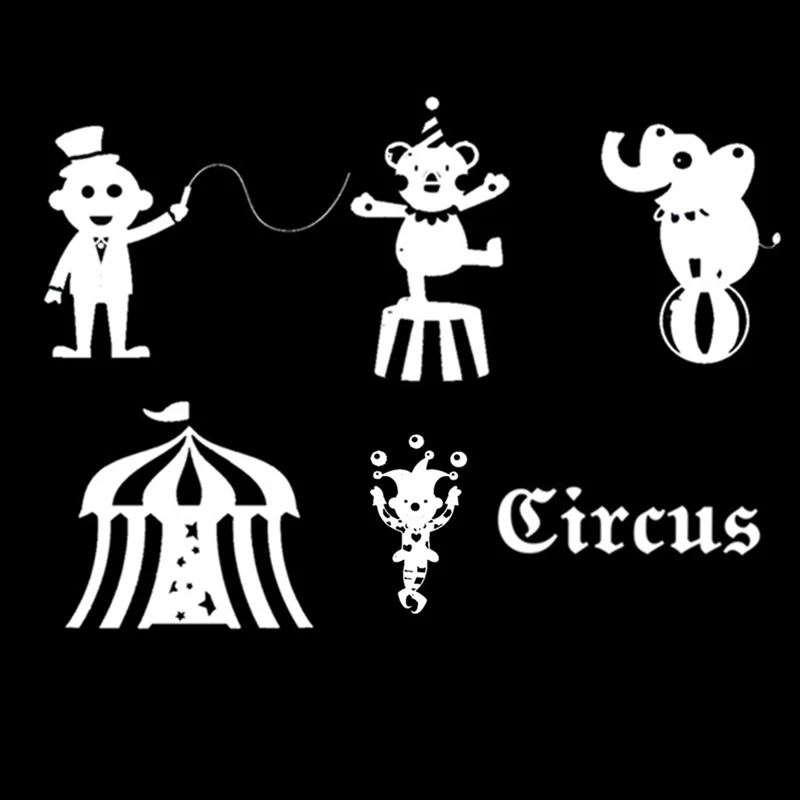 GJCrafts цирковые штампы клоун металлические штампы трафареты для поделок скрапбукинг украшения Тиснение Ручной Работы высечки новые
