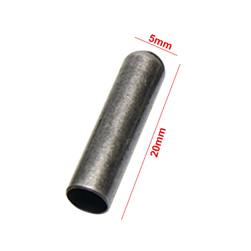 50pcs Decoration Seamless Shoelace Tips Luxury Fashion Rustproof Repair Metal Aglets Lock Clips Accessories Ends DIY Replacement