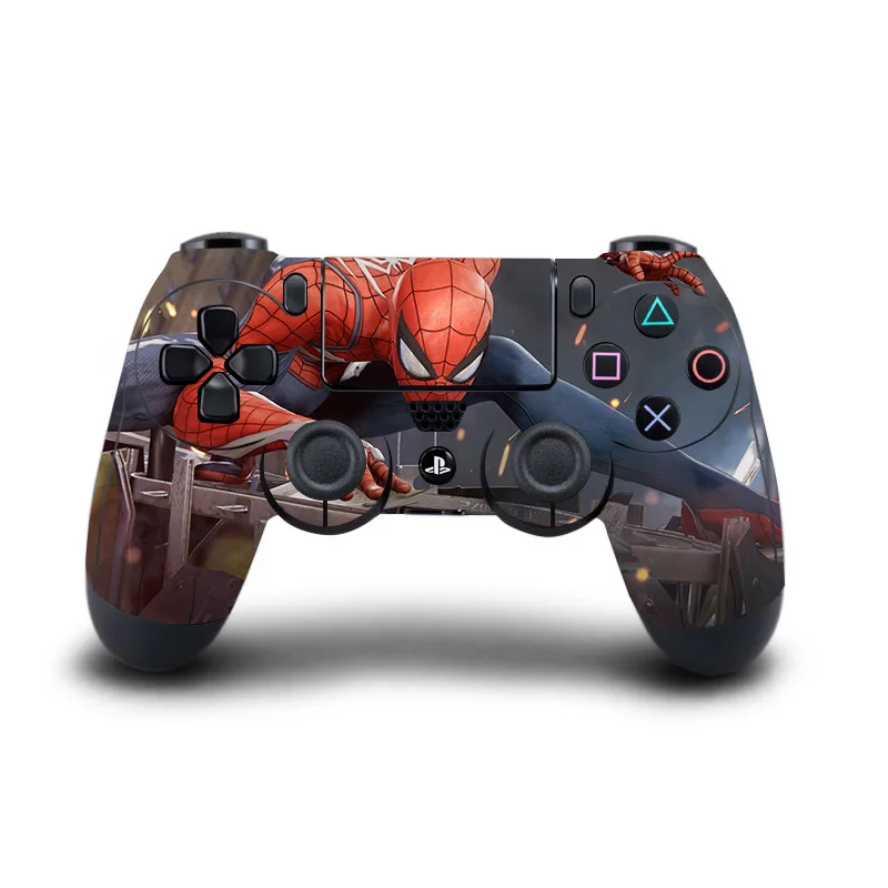 Наклейка Человек паук s контроллер PS4 виниловое покрытие наклейка крышка для sony