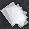 20pcs/pack Matte Clear Plastic Storage Bag Travel Bags Zip Lock Valve Slide Seal Packing Pouch Bags LBShipping 3