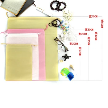 

New Laundry Shoe Travel Pouch Portable Tote Drawstring Storage Bag Organizer