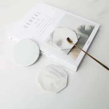 

Creative Coasters Nordic Ins Marbled Ceramic Tableware Insulation Mats Mug Mat Coffee Phnom Penh Coasters