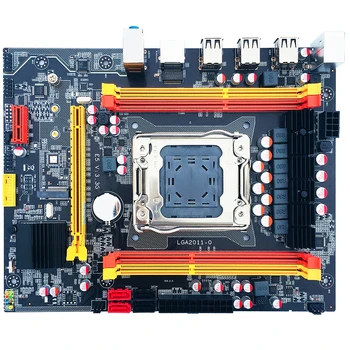 Placa base X79 de cuatro canales, USB 3,0, estat3.0, M.2, NVME, compatible con Xeon LGA 2011, procesador DDR3, ECC RAM