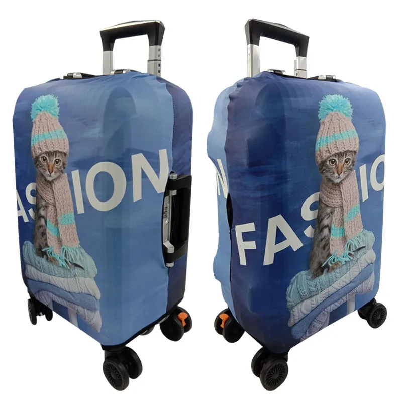 Чехол для багажа, эластичные Защитные чехлы для багажа 18-32 дюймов, чехол для чемодана на колесиках, пылезащитный чехол, аксессуары для путешествий