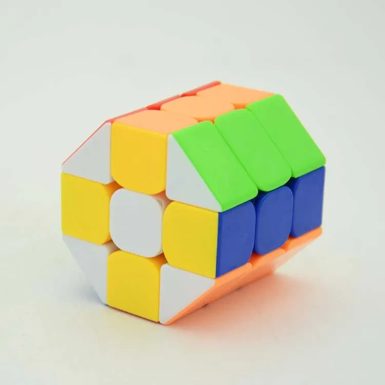 [Музыкальные вечерние кубики ba jiao zhu Rubik] 3 трехслойные однотонные цветные флуоресцентные цветные бумажный диск Детский обучающий