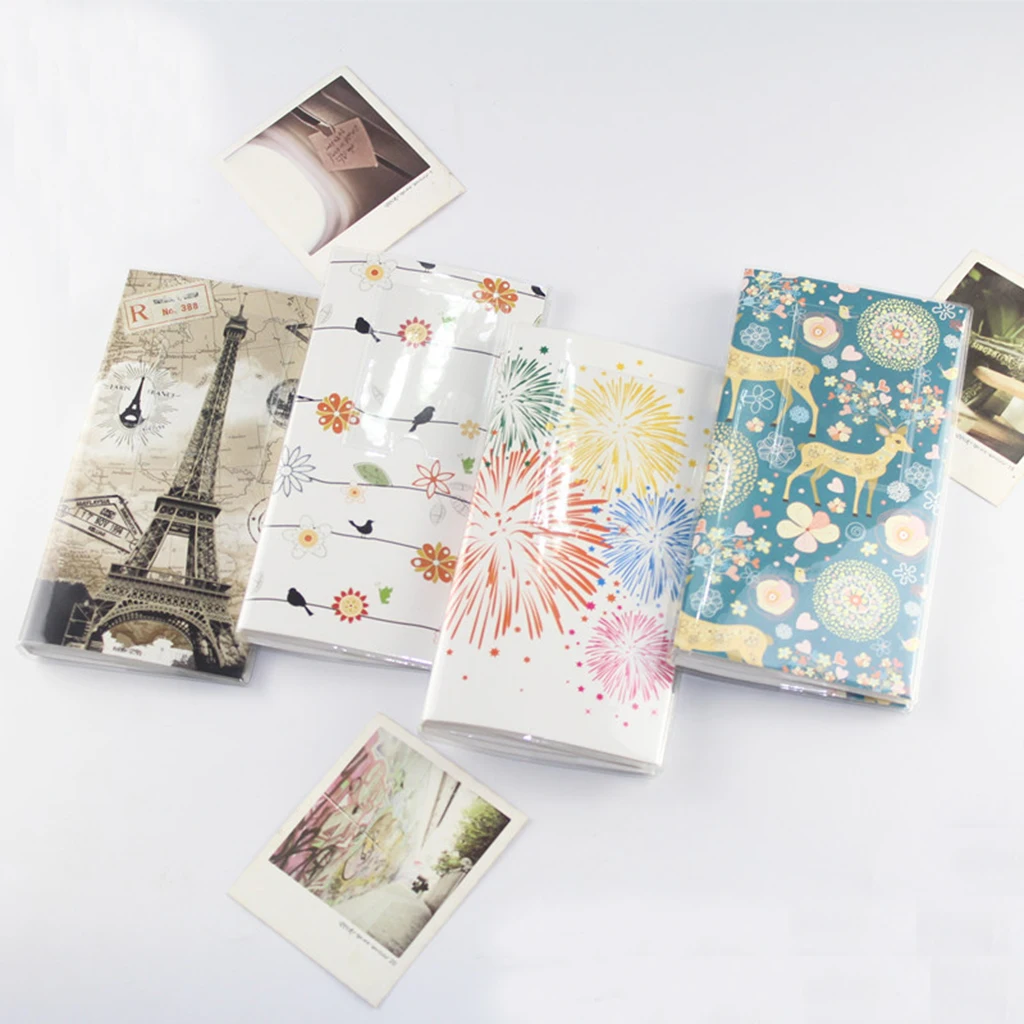 3" inch Photo Albums 84-pocket Photo Book Fujifilm Instax Mini Film 7s 8 25 50s Photo Picture Frame Business Card Holder