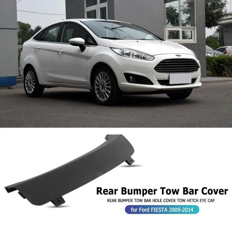 Задний бампер, фаркоп, накладка на глаза для Ford FIESTA 2009-, прочный ABS колпачок, авто внешний, замена, Аксессуары для перевозки