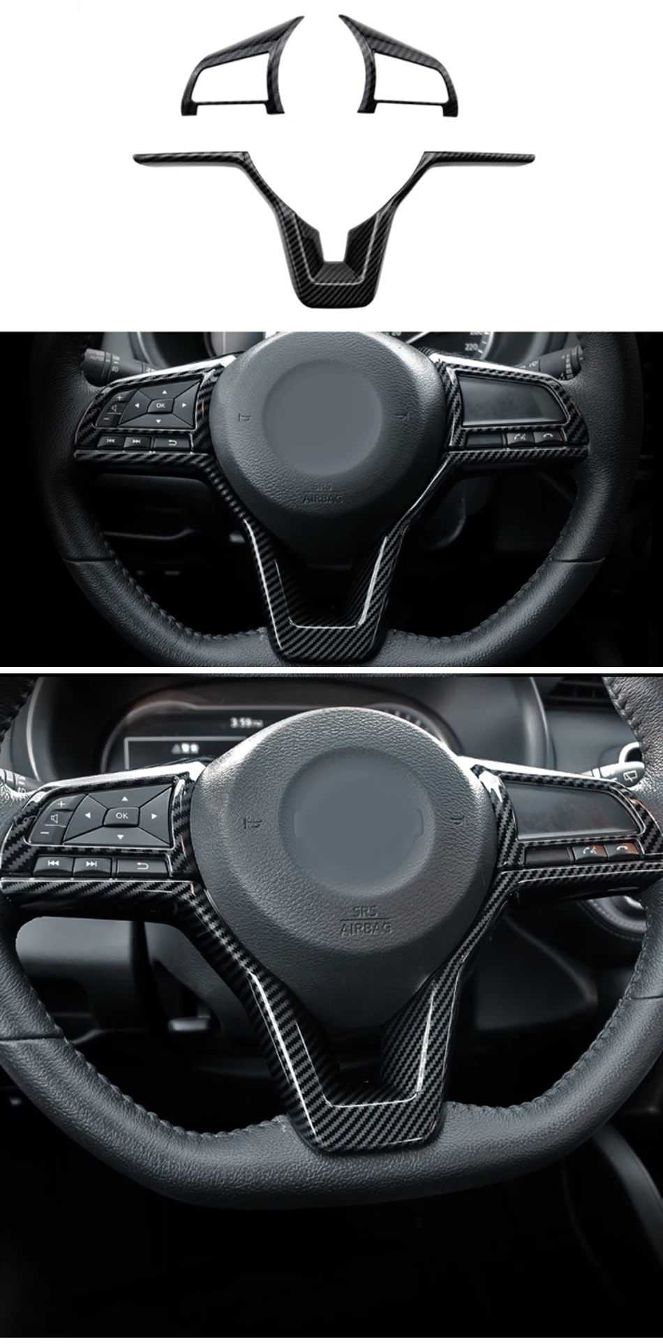 My Good Car Lenkrad-Schutzabdeckung Passend für Nissan Qashqai J11 Dualis 2 X-trail Xtrail T32 2019 - 2021 – Detail 1