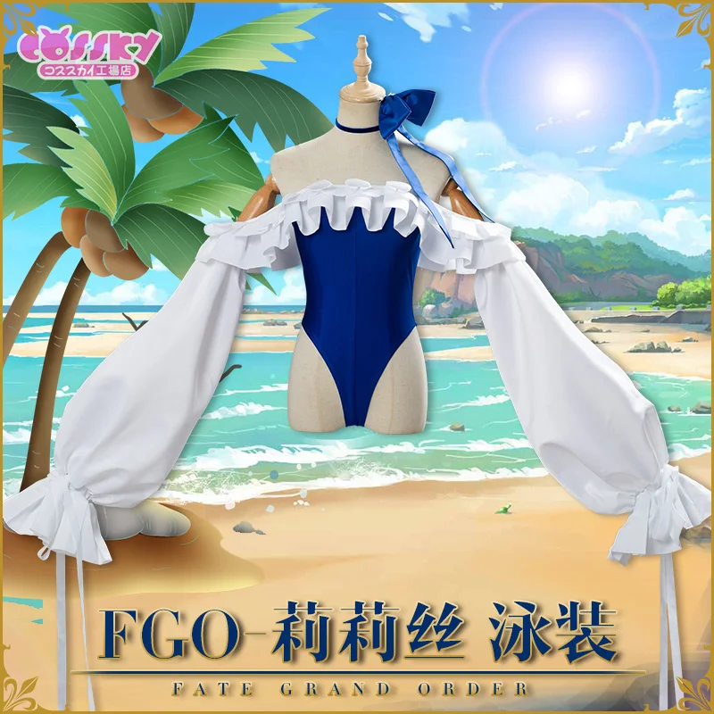 Игра Fate Grand Order Lilith Летний Бикини Косплей Костюм Униформа бесплатная доставка| |